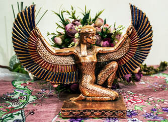 Isis (Auset) Egyptian Goddess of Healing Bianca's Retreat Eugene, OR